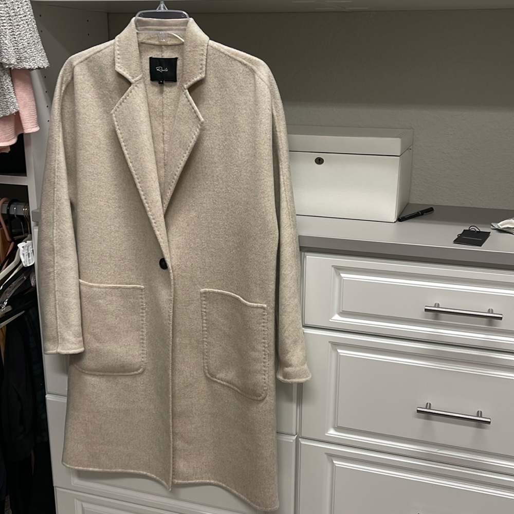 Rails double faced coat